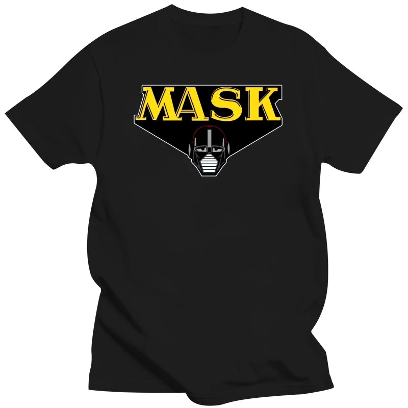 M.A.S.K. Mobile Armored Strike Command T-Shirt - 80s Cartoon Nostalgia Gift for Fans-blackMen-L-