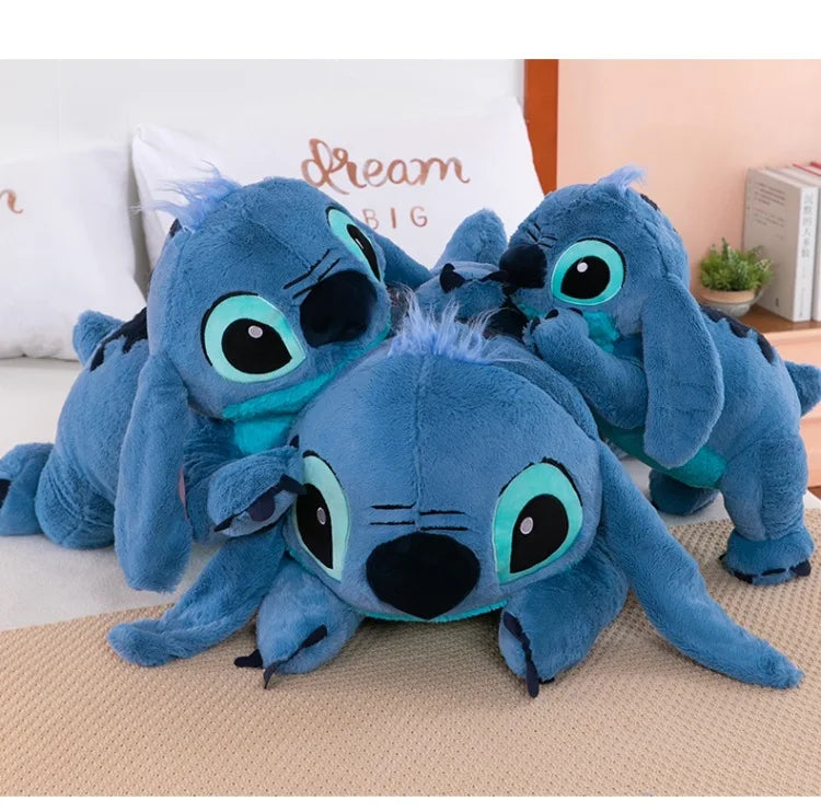 Stitch Long Plush Pillow Toy - Sleeping Leg Clamping Doll Kids Birthday Cartoon Gift-