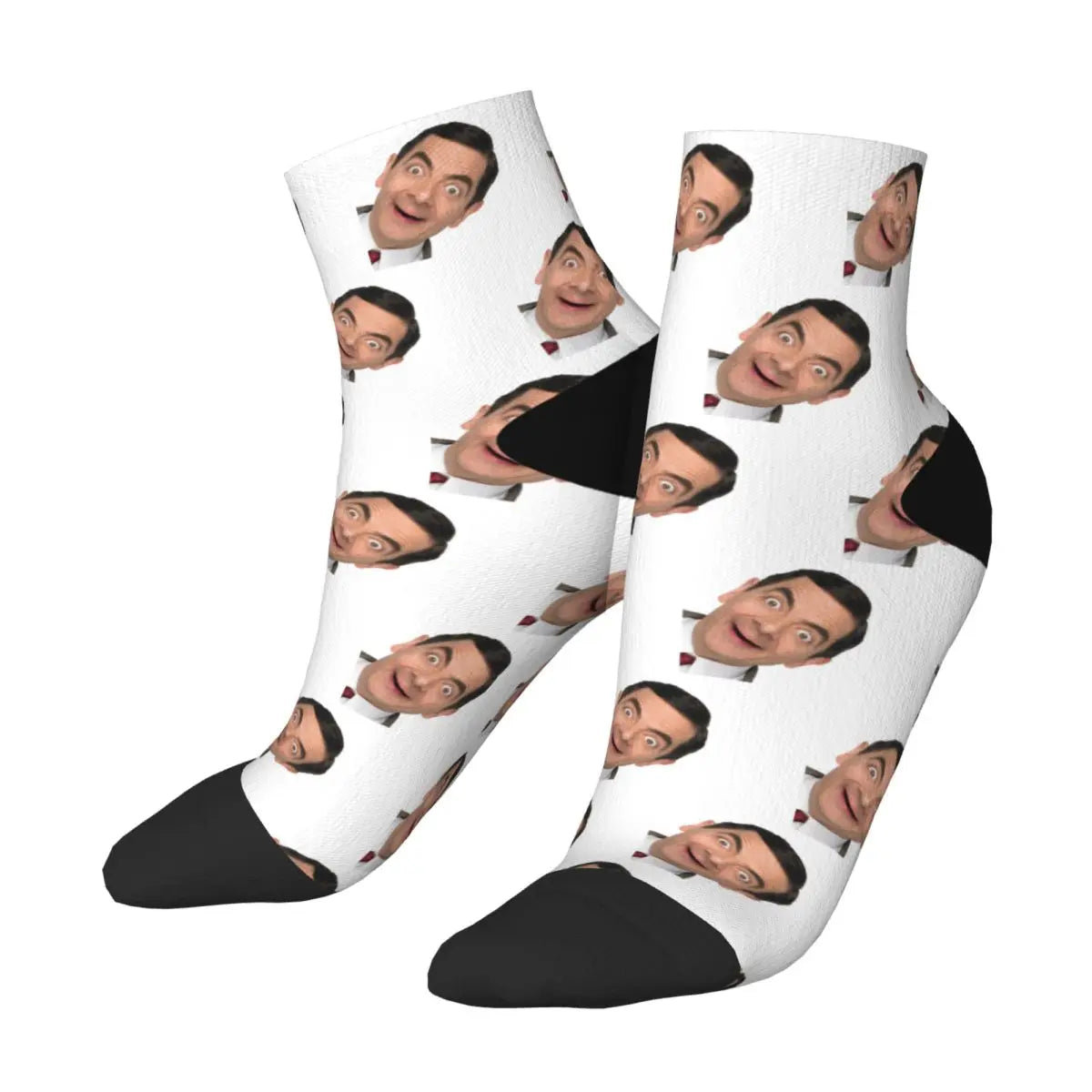 High-Quality Mr. Bean - Long Socks - All Seasons - Perfect Unisex Christmas Presents-As shown-One Size-