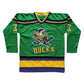 Mighty Ducks Jersey - Charlie Conway #96 - Adam Banks #99 Ice Hockey Retro Sweater-