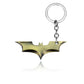 Batman Darts Metal Keychains Cosplay Props Film Television Works Peripheral Gifts Men Women Backpack Jewelry Accessories-K096-bronze-