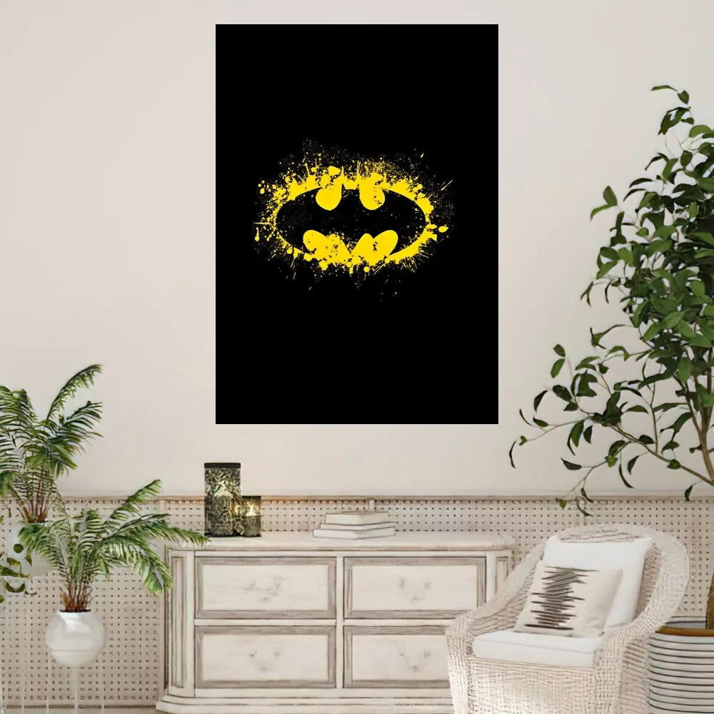 BEAST KINGDOM Film B-Batman Comic Poster Prints Wall Painting Bedroom Living Room Wall Sticker Office Small-z5-42X30cm-