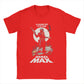 Mad Max - T-Shirt For The Film Buff - Classic Action - Movie Wear Fan Garment-Red-S-