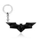 Batman Darts Metal Keychains Cosplay Props Film Television Works Peripheral Gifts Men Women Backpack Jewelry Accessories-K120-black-