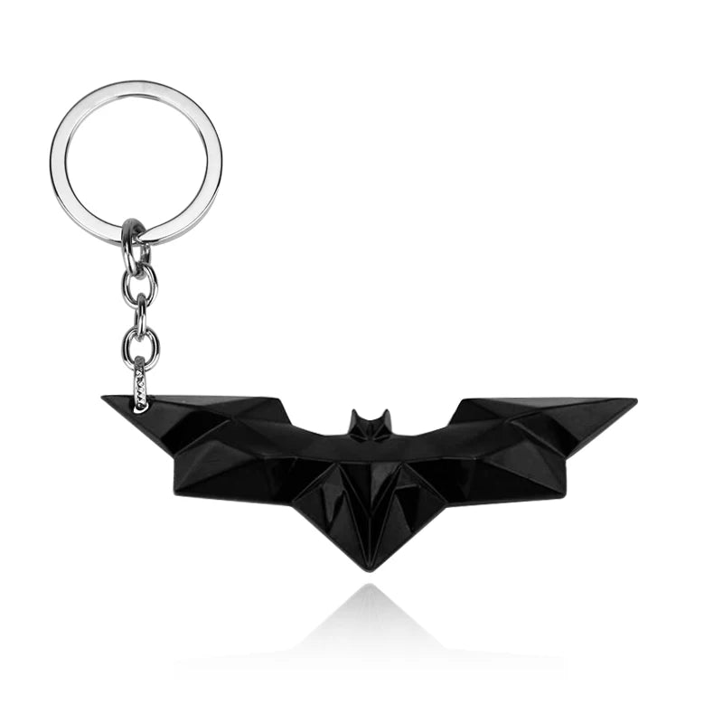 Batman Darts Metal Keychains Cosplay Props Film Television Works Peripheral Gifts Men Women Backpack Jewelry Accessories-K120-black-