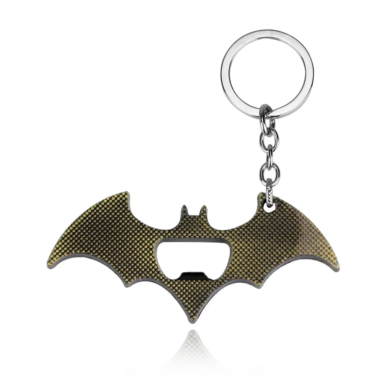 Batman Darts Metal Keychains Cosplay Props Film Television Works Peripheral Gifts Men Women Backpack Jewelry Accessories-K174-bronze-