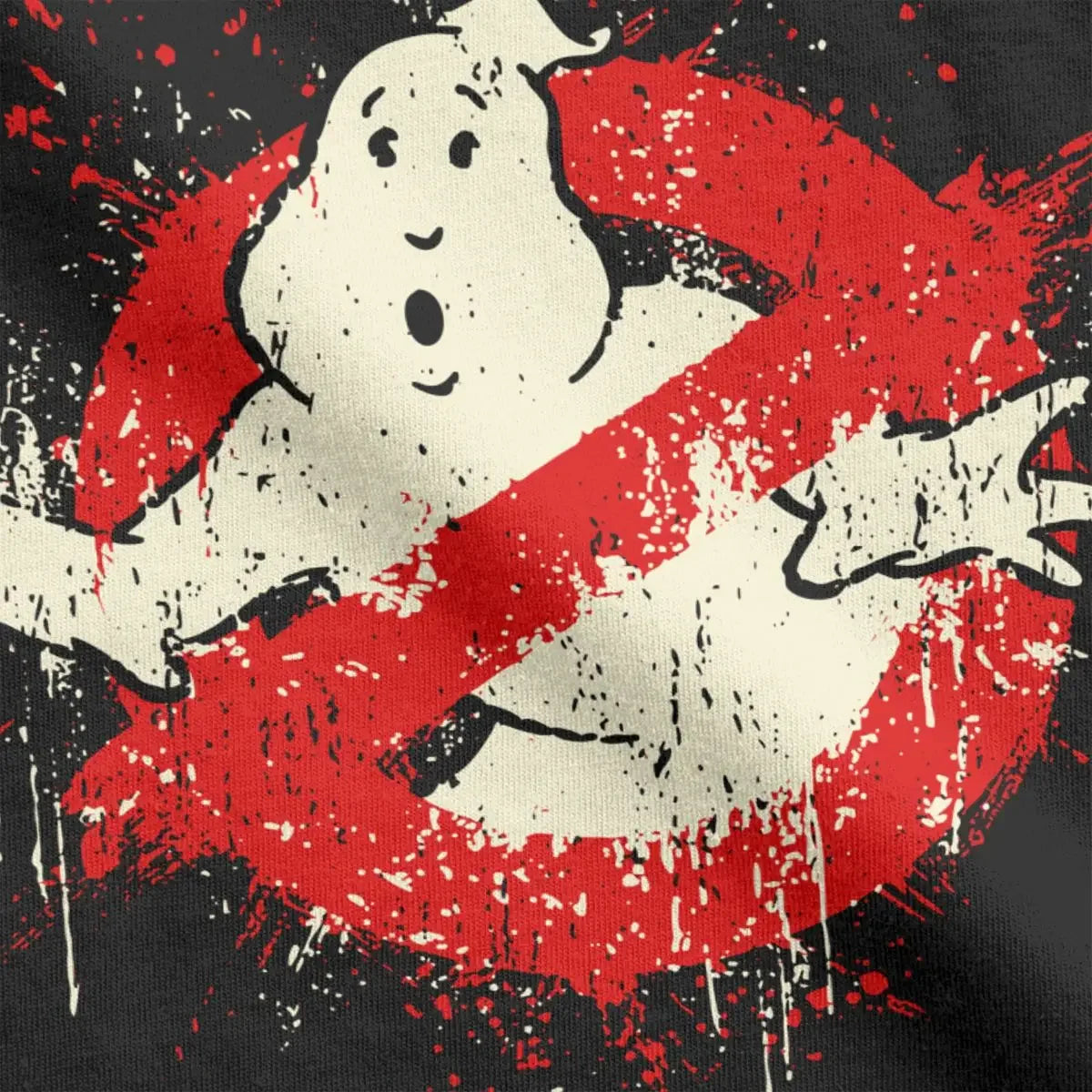 Ghostbusters Music Graphic T-Shirt - Funny Round Neck Short Sleeve Tee for Men-