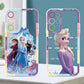 Disney Frozen Princess Phone Case for Samsung Galaxy S24 S23 S22 - Angel Eyes, Transparent Cover-