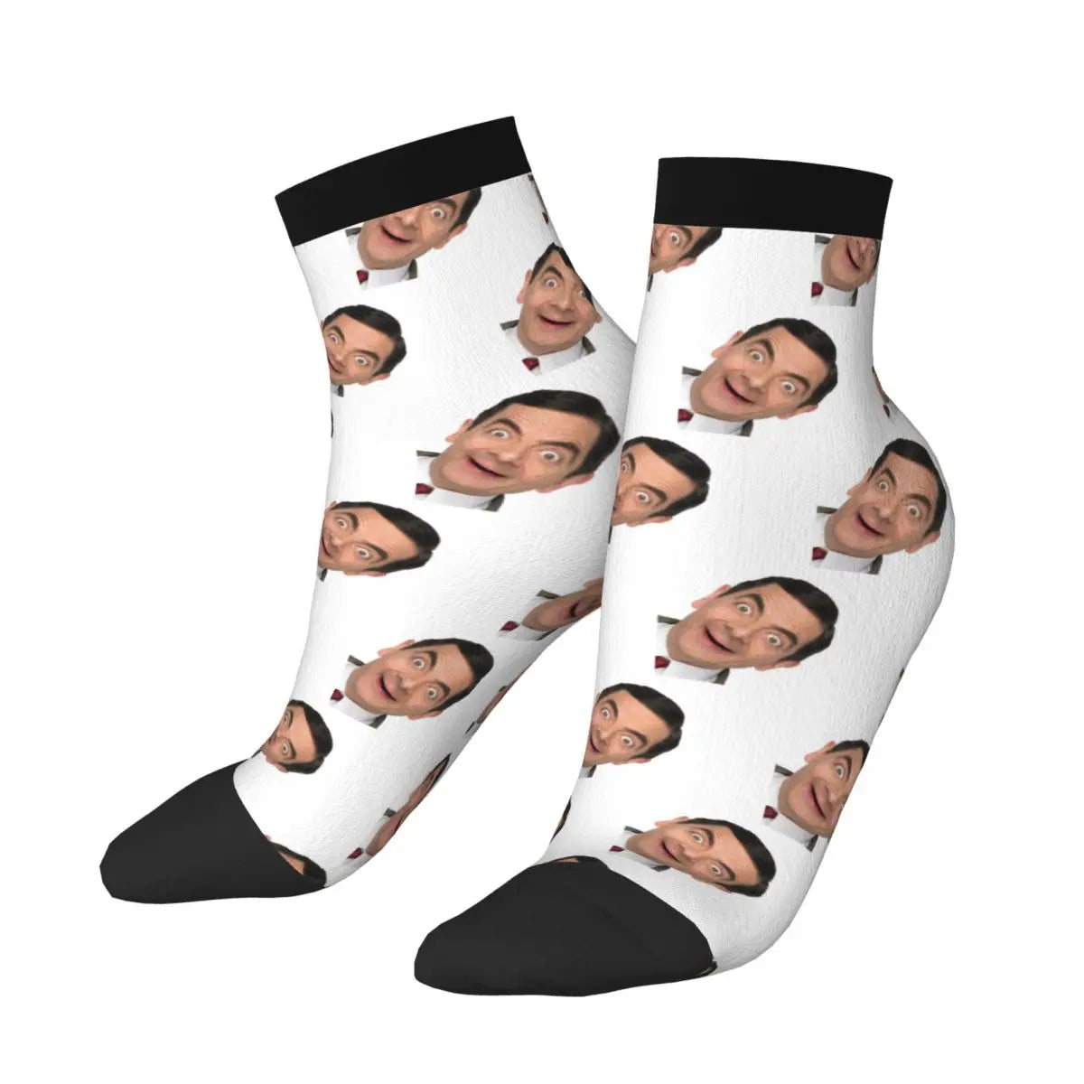 High-Quality Mr. Bean - Long Socks - All Seasons - Perfect Unisex Christmas Presents-As shown 1-One Size-