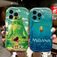 Cute Moana Cartoon Phone Case for iPhone 15 14 13 12 11 - Wave Oil Cover for Protection-