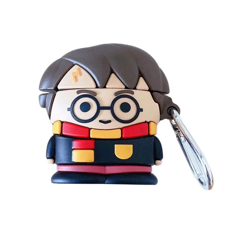 Harry Potter AirPods Case - Soft Silicone Figure Toy for All AirPods Generations-1-Airpods pro-