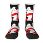 Ghostbusters Slimer Men's Crew Socks - Unisex Novelty 3D Print - Green Ghost Supernatural Movie Dress-7-Crew Socks-