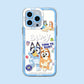 Cartoon Dog B-Bluey's Phone Case for iPhone 16 15 14 13 12 11 Mini Pro Max - B-Bandits-Chillis Cover-iPhone 12 Mini-TSY-197TSY278802-