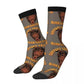 ALF TV Series Support Your Local Alien Socks - Men's Retro Hip Hop Seamless Crew - Unique Pattern Printed Gift-2 Black-One Size-