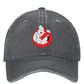 Funny Ghostbusters Denim Cap - Summer Hiking, Fishing, and Hip-Hop Hat for Men-DARK GRAY-as picture-