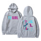 TV Girl Hoodie - Who Really Cares Album Graphic - Vintage Oversized Pullover Sweatshirts-grey-L-