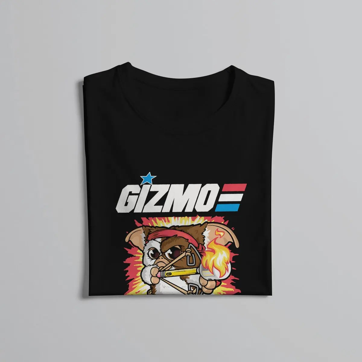 Gremlins Movies Gizmo - TShirt Graphic Men Tops - Vintage Grunge Summer - Polyester Streetwear - Harajuku T Shirt-