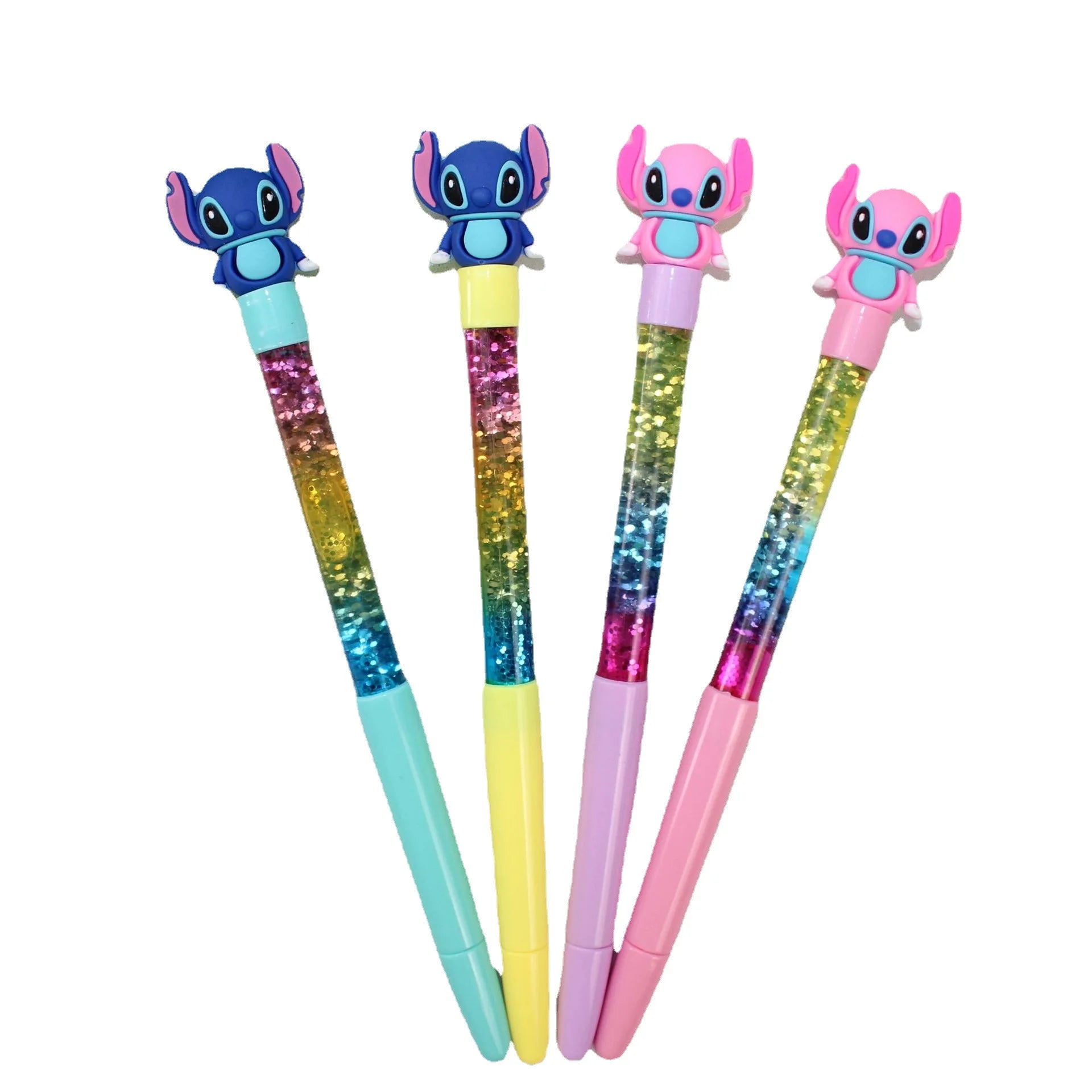 DIY Stitch Bead Pen Bracelet - Cartoon Gel Pen Toys Boys Girls Anime Stationery Gift Set-