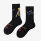 Simpsons Cotton Socks - Funny and Fashionable Hip-Hop Style - Perfect Gift for Girlfriend or Wife Simpsons Fan-20-EUR 35-42-