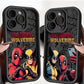 Marvel Deadpool Wolverine Case for iPhone 11 15 Pro Max 14 - Shockproof Protective Silicone Cover-