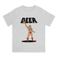 He-Man Beer Manga T-Shirt: Vintage Punk Harajuku Style Masters of the Universe Polyester Streetwear - 90's Dad Gift-