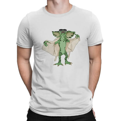 Men’s New Clothing - Summer Gremlin Flasher - Gremlins Thriller Movie - Men T Shirt - Fibre Fashion Crewneck - Polyester TShirt Harajuku-WHITE-4XL-