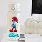 The Smurfs Straw Water Bottle - Large Capacity Cartoon Cup for Kids, Outdoor Sports, Portable Retro Anime Gift-2-600ML-