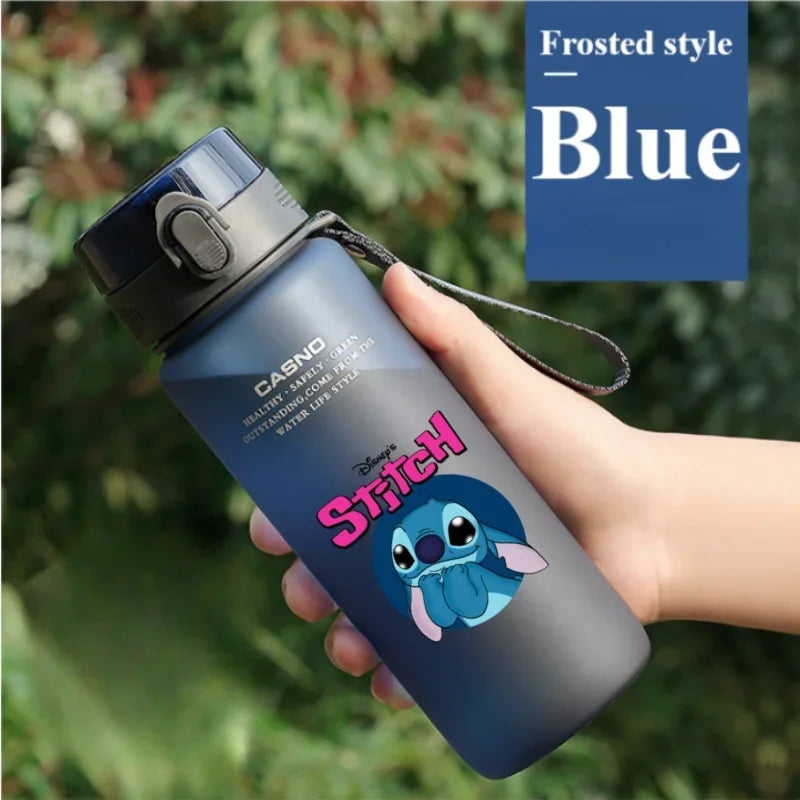 1000ML Stitch Water Cup Bottle - Cartoon Plastic Large Capacity Outdoor Sports Gift-6-560ML-