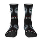 Chucky Childs Play Horror Movie Socks - Cute Printed Design - Women & Men Stretch Crew for All Seasons-15-Crew Socks-