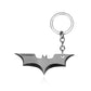 Batman Darts Metal Keychains Cosplay Props Film Television Works Peripheral Gifts Men Women Backpack Jewelry Accessories-K096-silver-