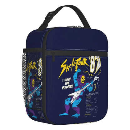 He-Man & Skeletor Insulated Lunch Tote Bag: Masters of the Universe Reusable Cooler for School & Work - Fan Gift-QCBQ-494-CHINA-26x21x11cm