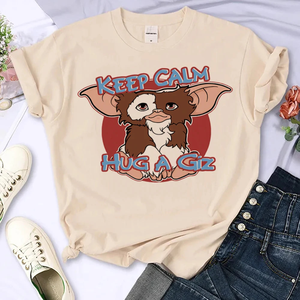 Gremlins T Shirt Women - Anime Streetwear Comic - T Shirt Female Designer - Women Clothes-YY268-1 KAQISE-CHINA-XXXL