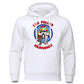 Los Pollos Hermanos Letter Print Men's Hoodie - Oversized-white-XXL-