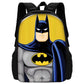 Child Superhero Batmans School Backpack with Lunch Bags ,Pencil Bags ,School Bags for Boys Girls Best Gift-BB-212X22A8-