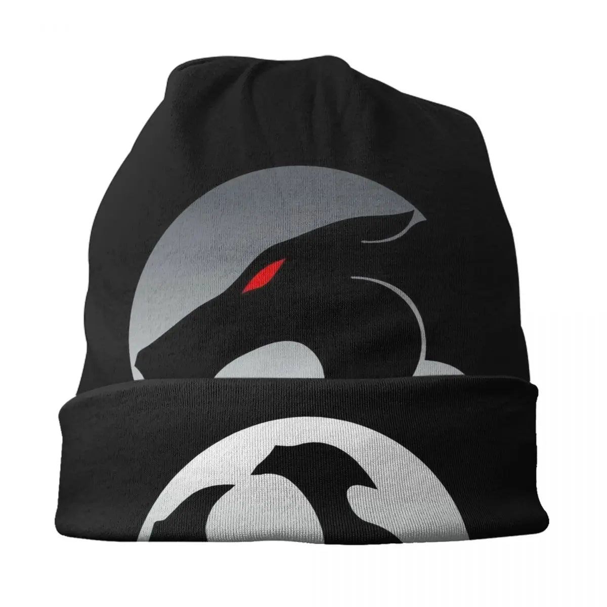 Thundercats Logo Bonnet Hat - Knitted Winter Beanie - Cool Retro Cartoon Cap-