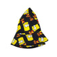 Simpsons Reversible Cotton Bucket Hat - Beach-Ready Retro Panama Hat - Unique Gift for Outdoor Lovers-Black-56-58cm-