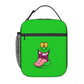 Ghostbusters Slimer Lunch Bag - Portable and Multifunctional - Green Ghost Supernatural Movie Box-