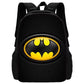 Super B-BatmanS-Logo Child School Backpack with Lunch Bags ,Pencil Bags ,School Bags for Boys Girls Best Gift-XHOO1-SB-172-A5-