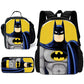 Child Superhero Batmans School Backpack with Lunch Bags ,Pencil Bags ,School Bags for Boys Girls Best Gift-TZ-212X22A8-