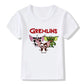 Kids T Shirt - Gremlins Gizmo - Cartoon Print Funny - Boys T Shirt - Cute Baby Girls Clothes - Summer Children - Short Sleeve Tops-HKP5170O-9T-4XL-