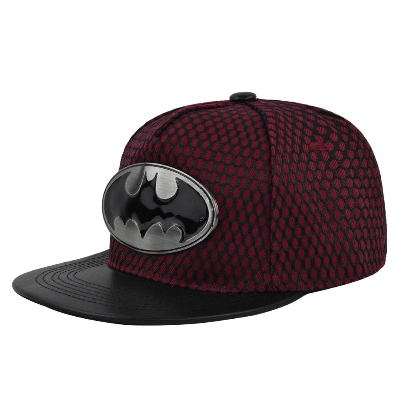 DC Anime Figure Batman Bruce Wayne Logo The Joker Baseball Cap Peaked Cap Mesh Cap Teen Adult Size Adjustable Birthday Gifts-