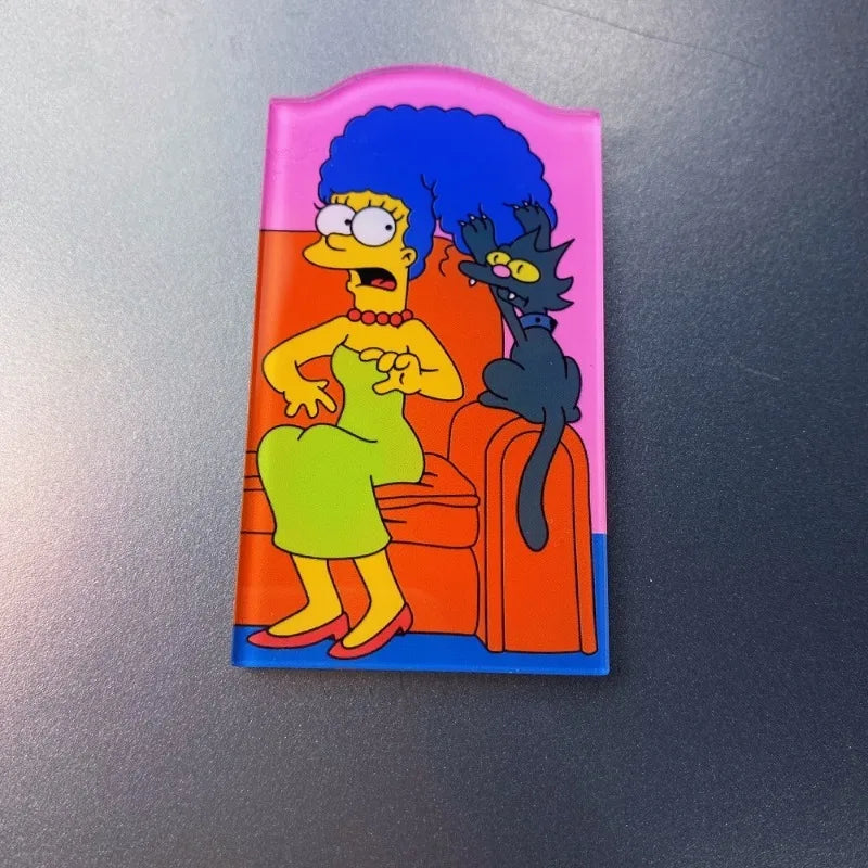 Simpsons Magnetic Fridge Stickers - Creative Jigsaw Magnets - Unique Gift - Family or Friends - Show Them You Care-5PCS-set-