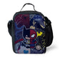 Super B-BatmanS-Logo Child School Backpack with Lunch Bags ,Pencil Bags ,School Bags for Boys Girls Best Gift-XHOO1-KB-172-A2-