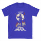 Mad Max - T-Shirt For The Film Buff - Classic Action - Movie Wear Fan Garment-Blue-S-