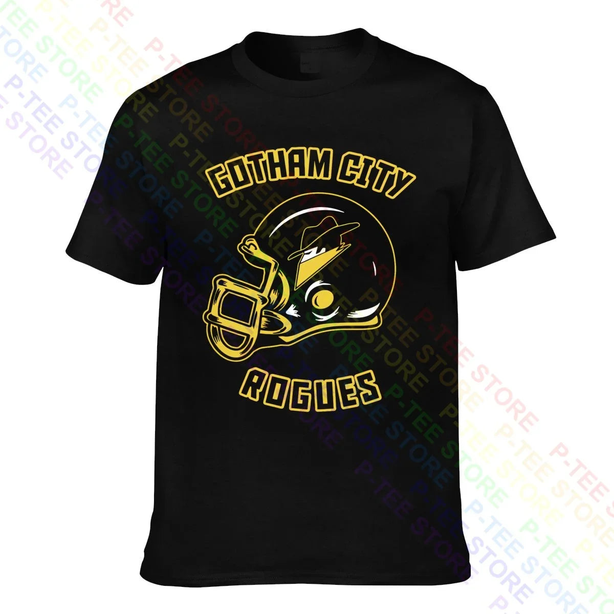 Gotham City Rogues Football Bat Man Movie Team Baddies T-shirt Tee Shirt Casual Hot Deals-