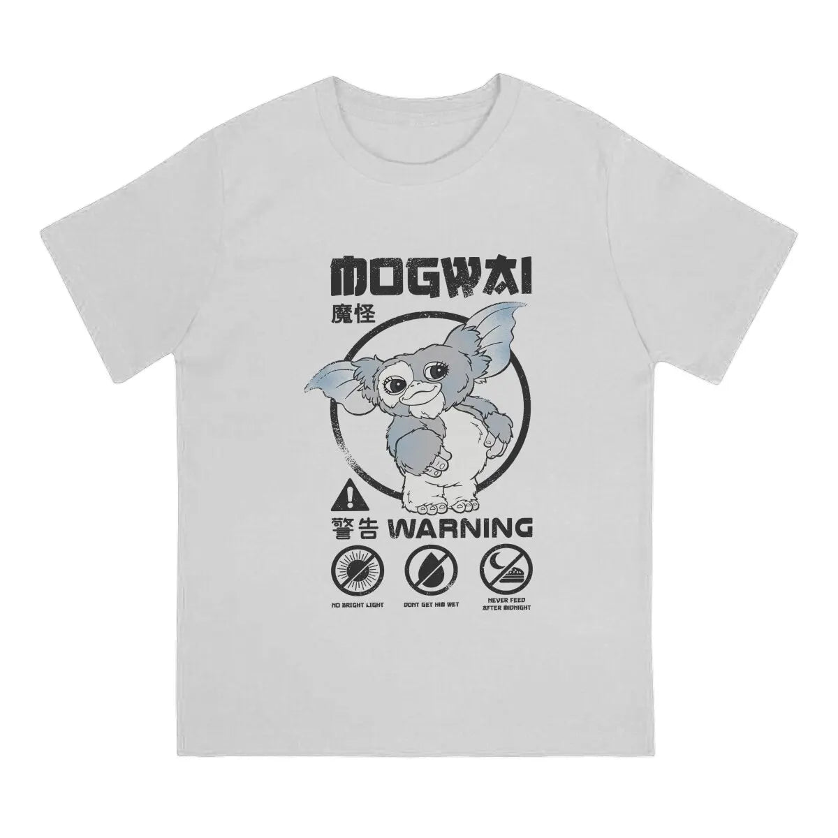 Gremlins Movies Mogwai - Rules TShirt Graphic - Men Tops Vintage - Homme Summer Polyester - Streetwear Harajuku T Shirt-