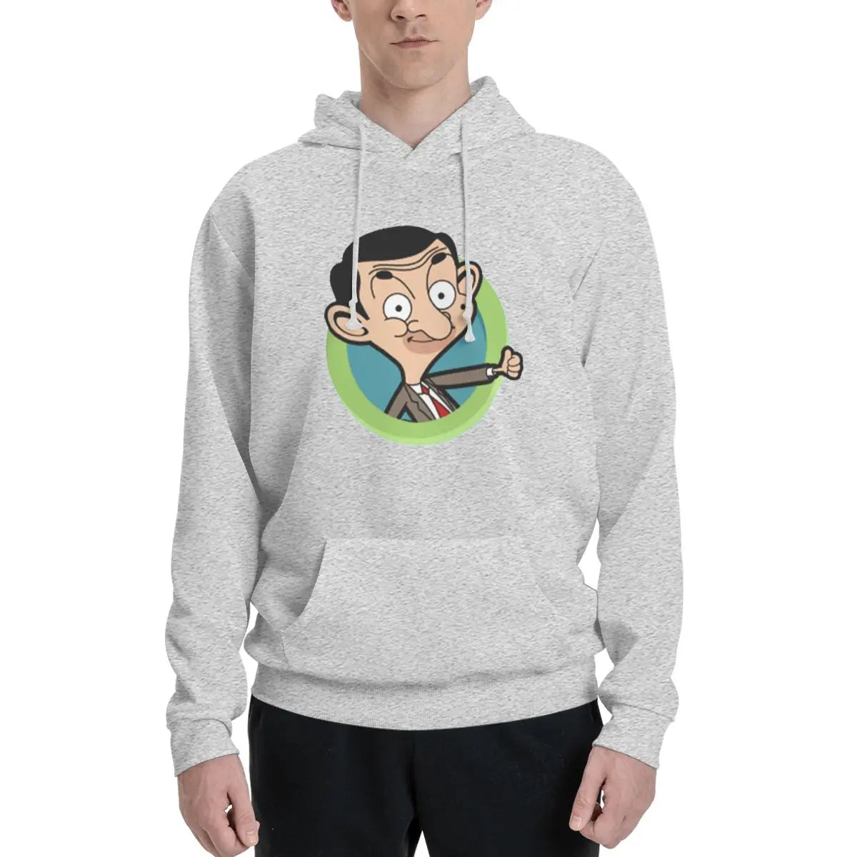 Mr. Bean Hoodies – Casual Harajuku Long Sleeve Sweatshirts for Men and Women, Perfect for Autumn and Winter-16-S-