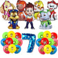 Paw Patrol Birthday Party Decorations Tableware Supplies Balloons Paper Party Plate Cup Napinks Gift Bag Baby Shower Kids Happy-number 7-