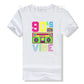 90s Vibe Funny Graphic Tee - Retro 1990s Style Fashion - Nineties Costume T-Shirt for Women & Men-WHITE-XXL-