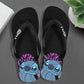 Disney Anime Stitch Casual Kawaii Flip Flop Slippers Summer Couple Outdoor Indoor Bathroom Soft Bottom Foot Clip Cool Slippers-8-44-45-